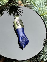 Image 15 of Lapis and labradorite mano figa 
