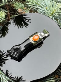 Image 9 of Black chalcedony and moonstone mano figa 