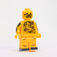 Bright Light Orange Clown Minifig