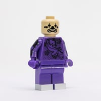 Purple Clown Minifig