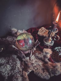 Image 3 of Butterfly crystal ball
