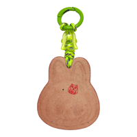Image 2 of Little Monster Leather Keychain