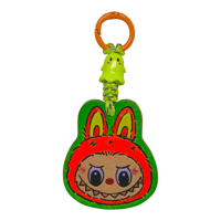 Image 3 of Little Monster Leather Keychain