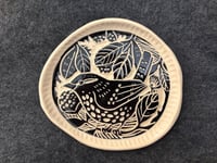 Image 1 of Carolina Wren Stoneware Dish