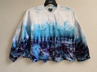 Image 1 of Size Large- Cropped button down 