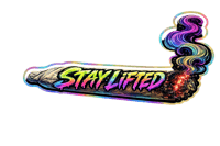 🌈 STAY LIFTED — 3" Premium Die Cut Sticker