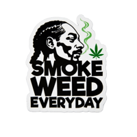🍃 CLASSIC SMOKE WEED EVERYDAY – 3" Premium Die Cut Sticker