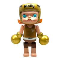 Image 2 of Big Boxing Molly Gold 8” 