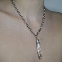 Image 4 of Crystal Tear Necklace