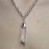 Image 3 of Crystal Tear Necklace