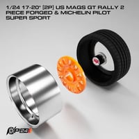 Image 3 of 17-20” US mage GT wheels & Michelin pilots