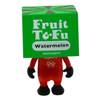Image 3 of Fruit To-Fu Watermelon 2" by Devilrobots Toys