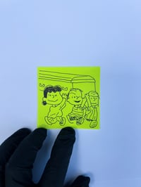 friends coming up clutch | 3 x 3 post it