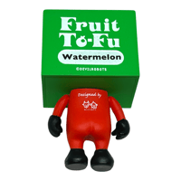 Image 5 of Fruit To-Fu Watermelon 2" by Devilrobots Toys