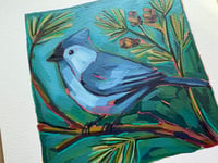 Image 2 of Woodland Titmouse Original Painting