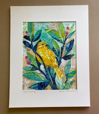 Image 3 of "Joy of Spring" Original Paper Collage