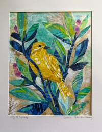 Image 2 of "Joy of Spring" Original Paper Collage
