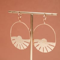 Image 4 of Grandes Boucles d'Oreilles TOPAZZA
