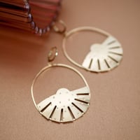 Image 1 of Grandes Boucles d'Oreilles TOPAZZA
