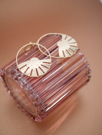 Image 6 of Grandes Boucles d'Oreilles TOPAZZA