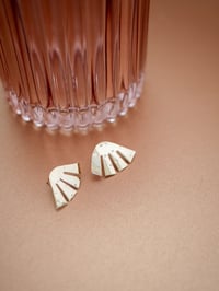 Image 4 of Petites Boucles d'Oreilles Clous TOPAZZA