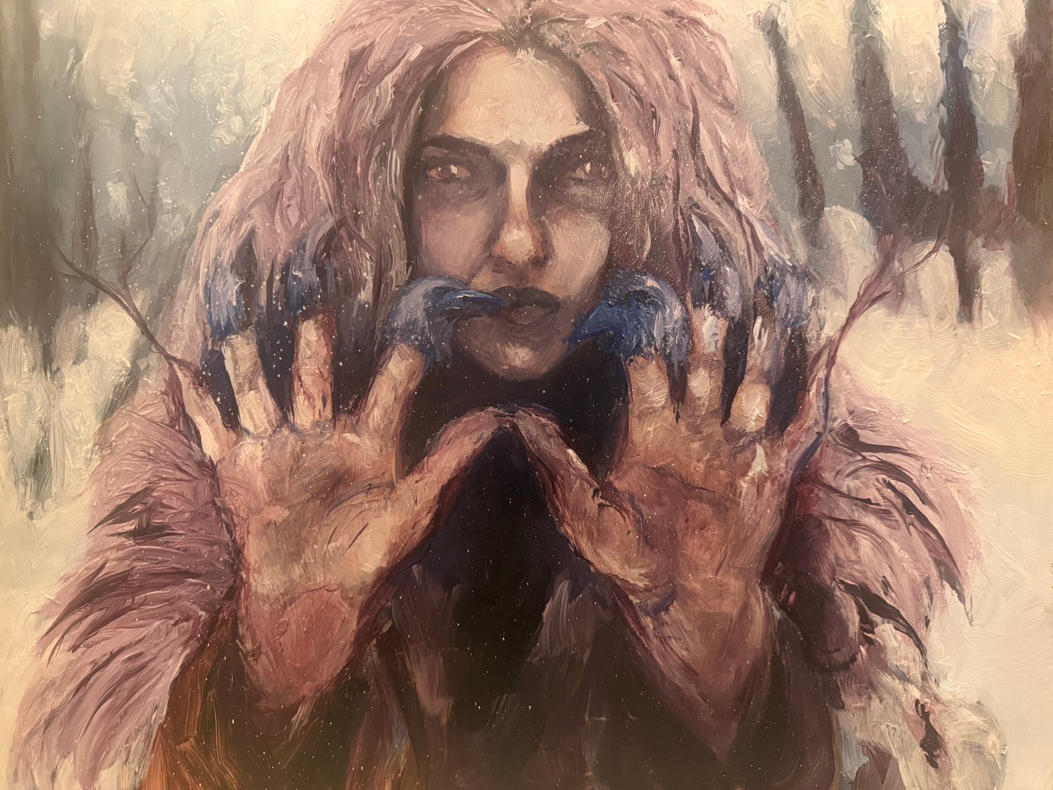 Painting - The Witch of Winter