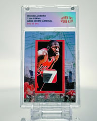 Michael Jordan | T206 Frame Game-Worn | One-of-One