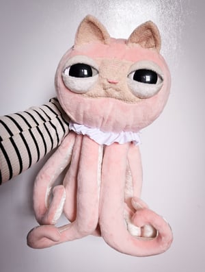 Strawberries and Cream CAT-O-PUSS!! ✨️🩷🤍🐱🐙🤍🩷✨️