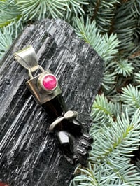 Image 16 of Black mano figa with ouroboros bangle