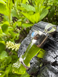 Image 14 of Green mano figa with ouroboros bangle
