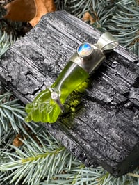 Image 6 of Green mano figa with ouroboros bangle