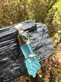 Image 11 of Blue mano figa with ouroboros bangle 