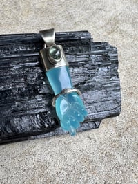 Image 14 of Blue mano figa with ouroboros bangle 