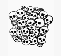 Image 2 of Skulls Heavyweight Muscle Tee