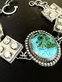 Image 2 of Silver Block Bracelet