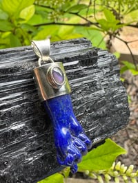 Image 9 of Lapis and labradorite mano figa 