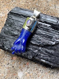 Image 12 of Lapis and labradorite mano figa 