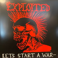 Image 1 of The Exploited '' Let's Start A War... ...Said Maggie One Day '' LP