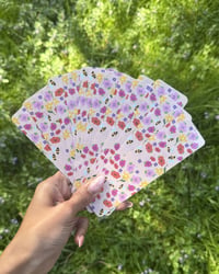 Image 1 of Bees + Flowers - Bookmark