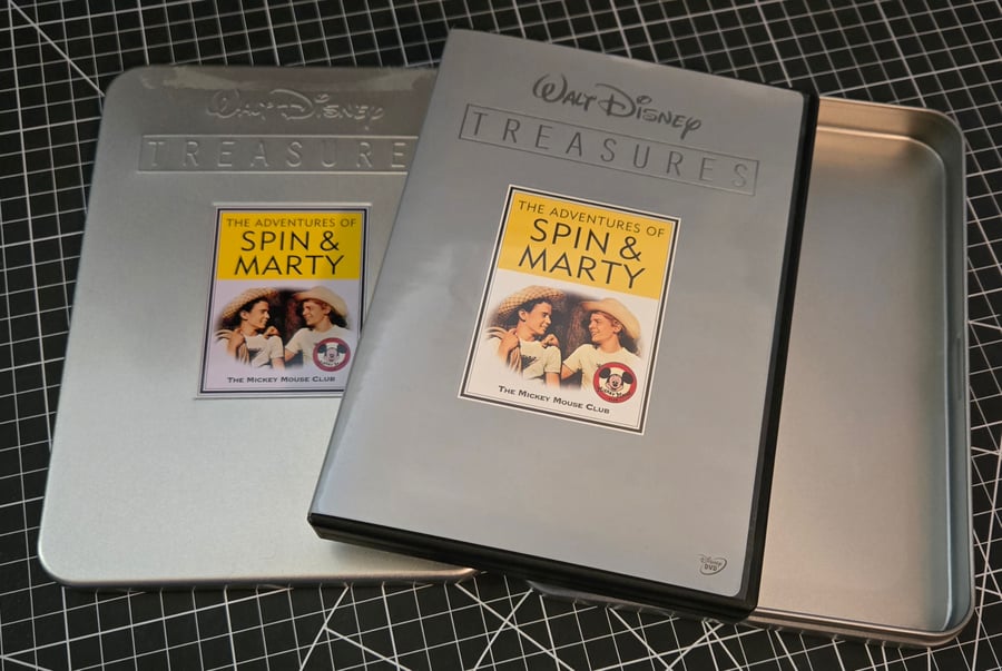 Image of WALT DISNEY TREASURES: SPIN & MARTY 2-DISC SET! MICKEY MOUSE CLUB! LIKE NEW!
