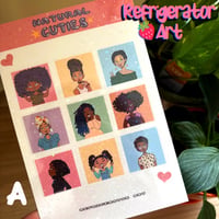 Image 1 of Natural Cuties Sticker Sheet 