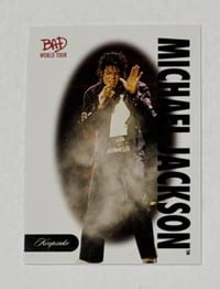 Image 2 of EXCLUSIVE MJ CARD SIGNED BY LGNDGANG