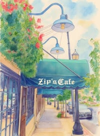 Image 1 of Zip's Original Watercolor Painting