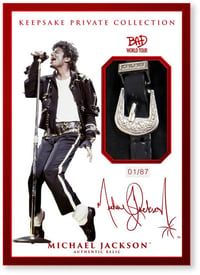 Image 3 of EXCLUSIVE MJ CARD SIGNED BY LGNDGANG