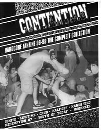 CONTENTION Hardcore Fanzine Anthology