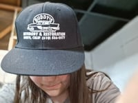 Stitched orca hat
