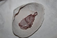 Image 1 of Rose Quartz Crystal Pendant
