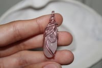 Image 6 of Rose Quartz Crystal Pendant
