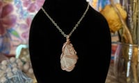 Image 2 of Rose Quartz Crystal Pendant