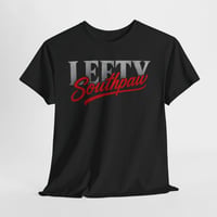 Image 1 of Lefty Southpaw T‑Shirt – Left‑Handed Pride Graphic Tee for Southpaws